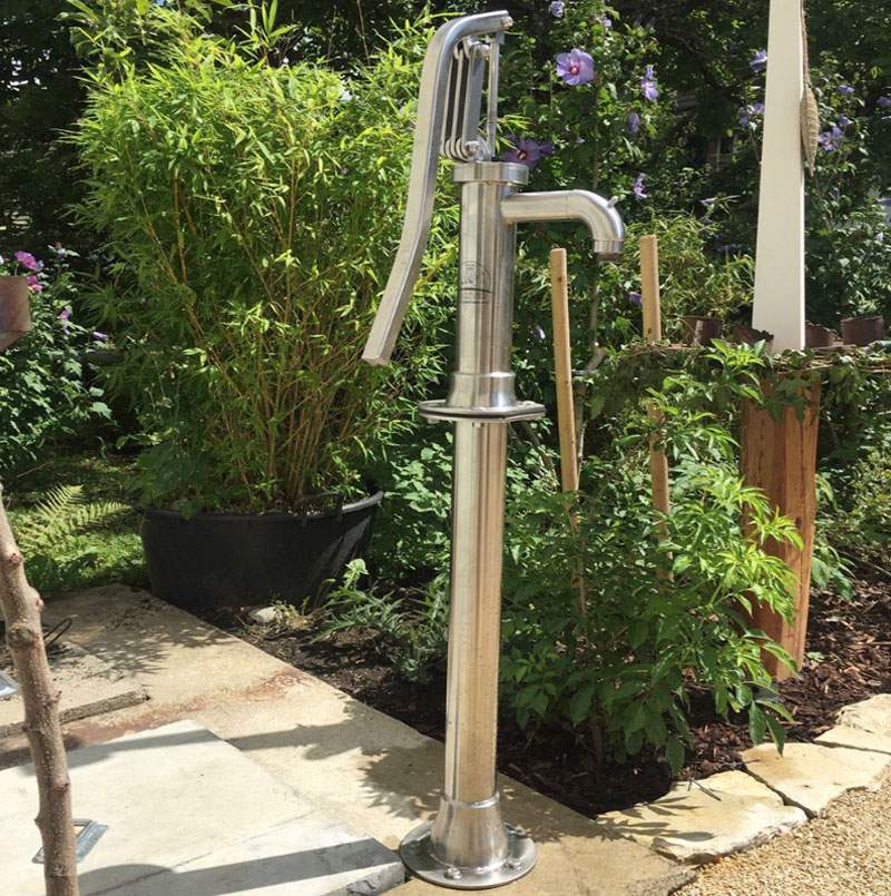 Bison Hand Pump Installed by Pacific Pump