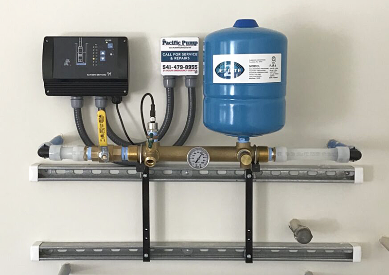 constant pressure pump system installed by Pacific Pump