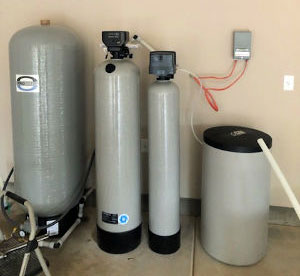 Water Softening system installed by Pacific Pump